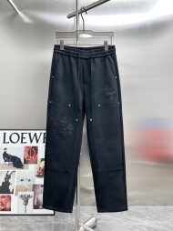 크롬하츠 Chrome Hearts 십자가클래식로고 슬랙스 남성 캐주얼 바지