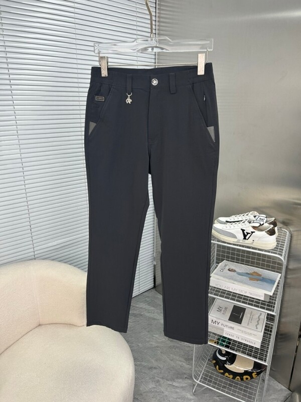 위핑,프라다 PRADA 소프트 컴포트 심플 남성 정장 바지