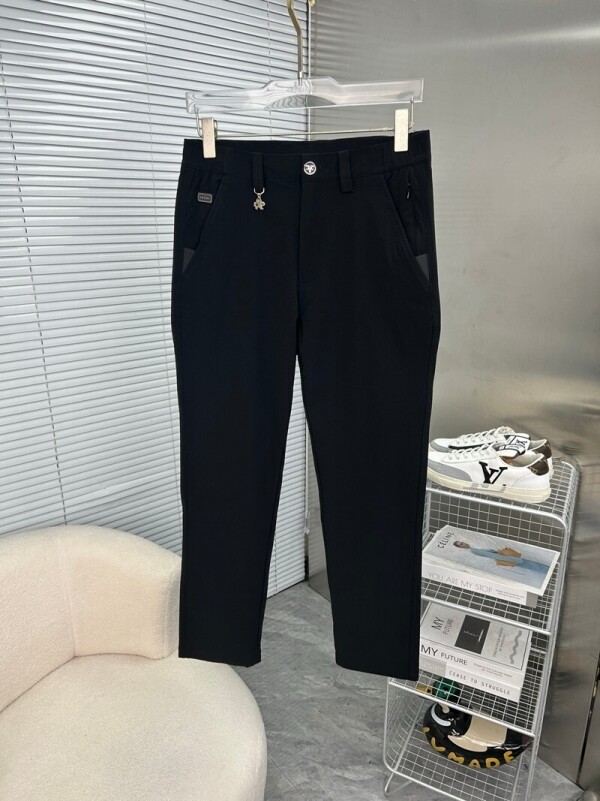 위핑,프라다 PRADA 소프트 컴포트 심플 남성 정장 바지
