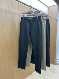프라다 PRADA 비즈니스 캐주얼 심플 남자 정장 바지