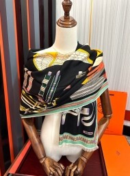 에르메스 Hermès 클래식 모던 패턴 캐주얼 스카프