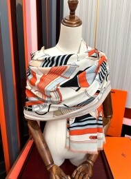 에르메스 Hermès 클래식 모던 패턴 빈티지 캐주얼 스카프