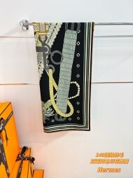 에르메스 Hermès 모던 클래식 패턴 빈티지 캐주얼 스카프 140*140cm