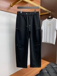 발렌시아가 BALENCIAGA 레터링 자수 심플 야상 커플 캐주얼 팬츠