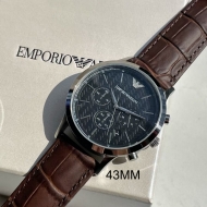 EMPORIO ARMANI 남성 클래식 아날로그 드레스 석영 워치 해외 출하 AR2482
