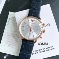 엠포리오아르마니 남자 크로노그래프 가 AR11123