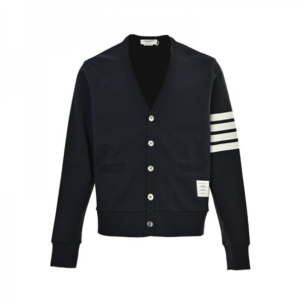 위핑,톰브라운 Thom Browne 루즈핏 심플 클래식 커플 카디건 스웨터