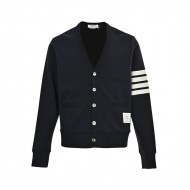 톰브라운 Thom Browne 루즈핏 심플 클래식 커플 카디건 스웨터