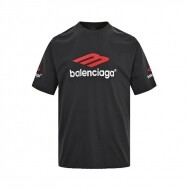 발렌시아가 BALENCIAGA 3M 자수 문자 워싱 반팔