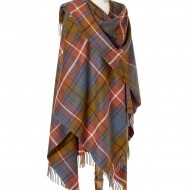 타탄 램스울 숄 - 앤틱 뷰캐넌