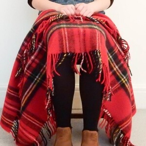 타탄 퓨어 뉴울 스로우 - 로열 스튜어트