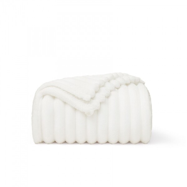 위핑,오프화이트 컬러 블랭킷 (50x60)