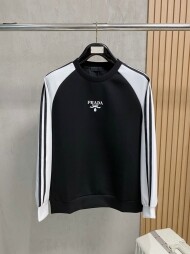 프라다 PRADA 스포티 캐주얼 라운드 긴팔 남자 맨투맨