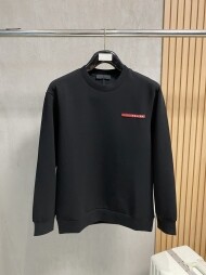 프라다 PRADA 스포티 캐주얼 라운드 긴팔 남자 맨투맨