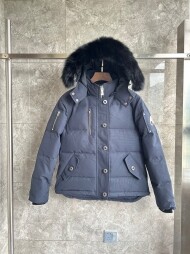 무스너클 Moose knuckles 여성용 클래식 패션 후드 다운 재킷