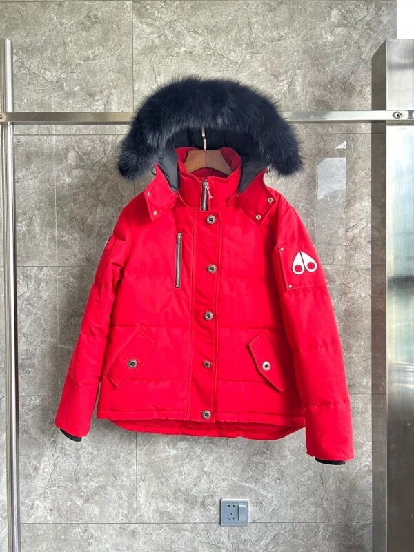 위핑,무스너클 Moose knuckles 여성용 클래식 패션 후드 다운 재킷