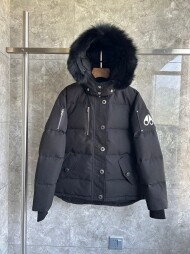 무스너클 Moose knuckles 여성용 클래식 패션 후드 다운 재킷