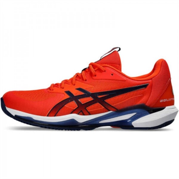 위핑,아식스 솔루션 스피드 FF 3 올코트 테니스화 레드 1041A438-800