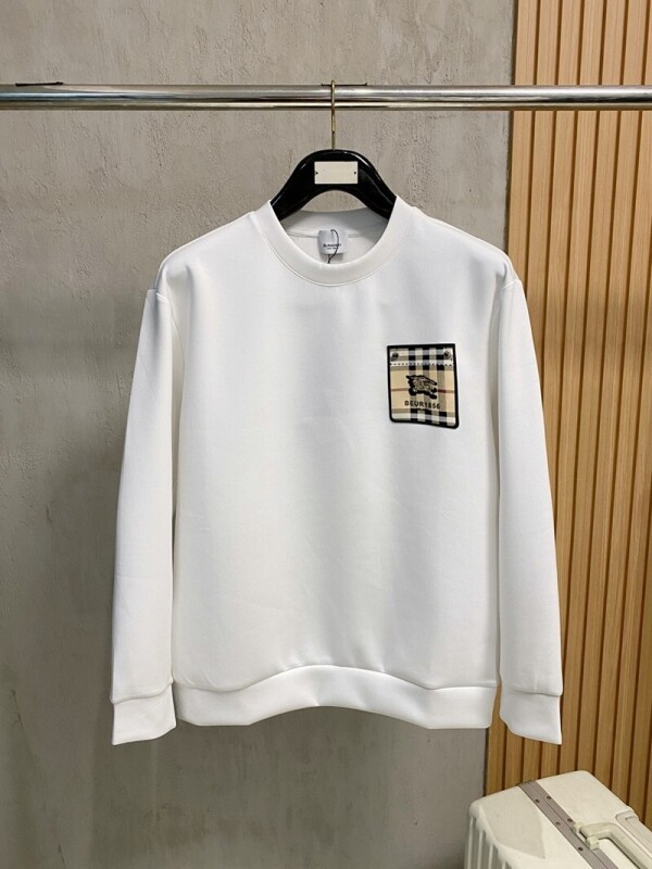 위핑,버버리 BURBERRY 클래식 로고 모던 라운드 커플 긴팔 맨투맨