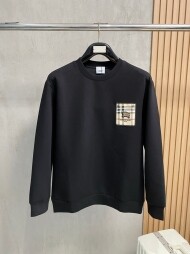 버버리 BURBERRY 클래식 로고 모던 라운드 커플 긴팔 맨투맨