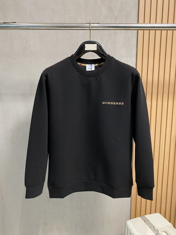 위핑,버버리 BURBERRY 클래식 로고 모던 라운드 커플 긴팔 맨투맨