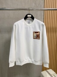 버버리 BURBERRY 클래식 로고 모던 라운드 커플 긴팔 맨투맨