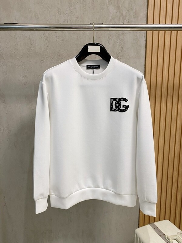 위핑,돌체앤가바나 Dolce & Gabbana 데일리 심플 컴포트 라운드 커플 긴팔 맨투맨