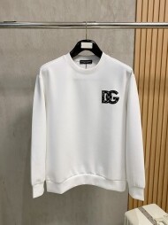 돌체앤가바나 Dolce & Gabbana 데일리 심플 컴포트 라운드 커플 긴팔 맨투맨