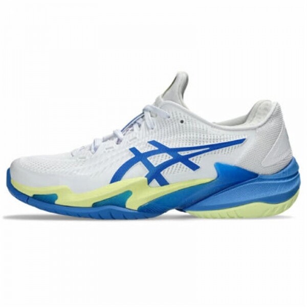 위핑,아식스 코트 FF 3 노박 올코트 테니스화 화이트 옐로우 블루 1042A220-105