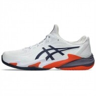 아식스 코트 FF 3 노박 올코트 테니스화 화이트 오렌지 퍼플 1041A370-104