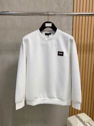 제냐 ZEGNA 심플 데일리 캐주얼 남녀 라운드 맨투맨