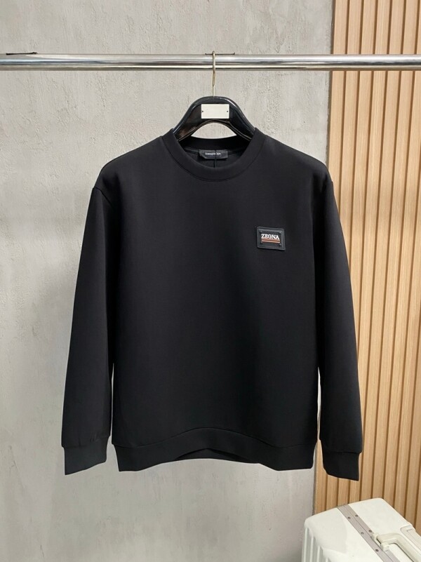 위핑,제냐 ZEGNA 심플 데일리 캐주얼 남녀 라운드 맨투맨