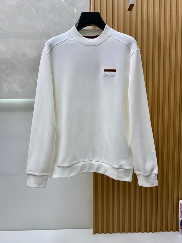 위핑,제냐 ZEGNA 심플 데일리 캐주얼 남녀 라운드 맨투맨