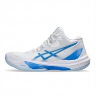 아식스 스카이 엘리트 FF MT 3 배구화 화이트 블루 1052A076-103
