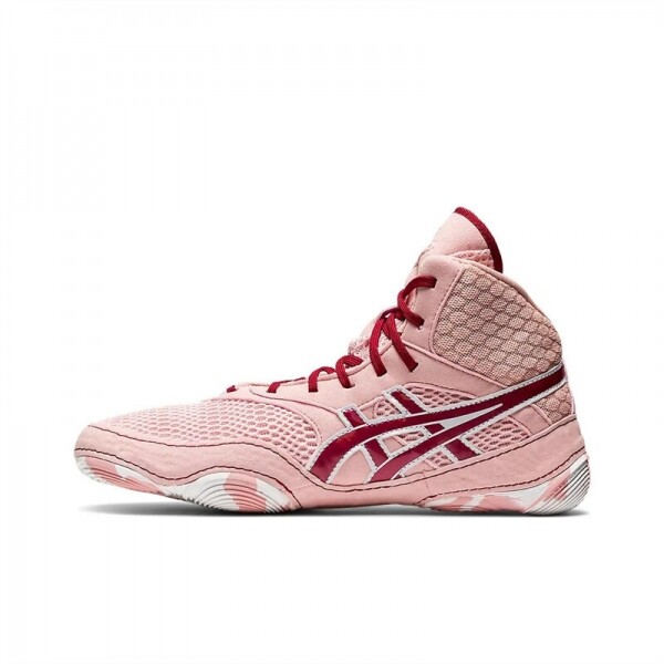 위핑,아식스 매트블레이저 레슬링화 복싱화 핑크 레드 1082A001-700