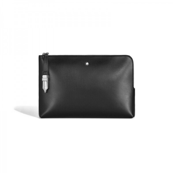 위핑,몽블랑 소프트 포셰트 닙 클로져 파우치 클러치백 198733