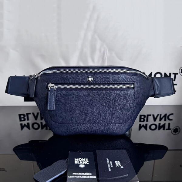 위핑,Montblanc 몽블랑 가슴가방 198509navy