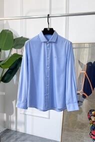 로로피아나 Loro Piana 심플 컴포트 캐주얼 남자 긴팔 셔츠