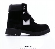 팀버랜드 프리미엄 레더 레이스업 높이가 높은 부츠 블랙 1821M1422