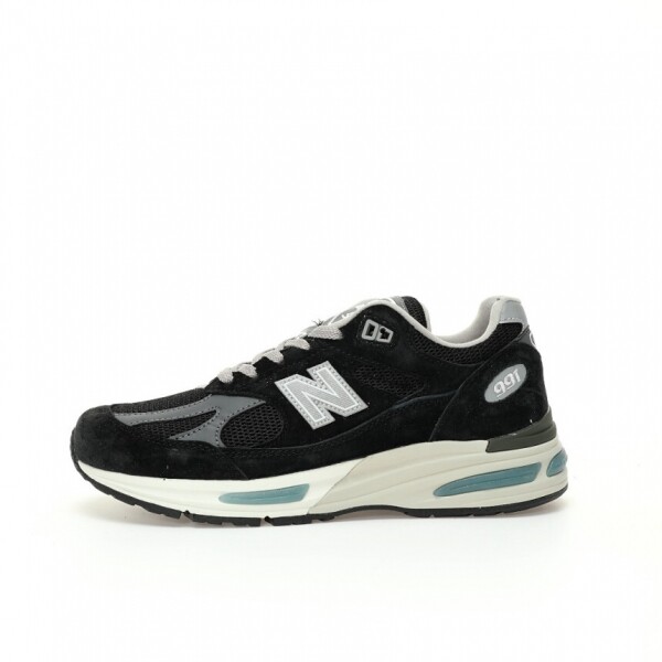 위핑,뉴발란스 메이드 인 UK 991V2 패널 스니커즈 U991BK2