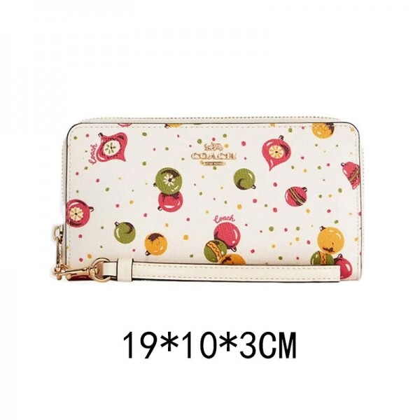 위핑,코치 오너먼트 프린트 장지갑 C7410