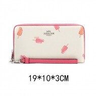 코치 롱 지퍼 어라운드 지갑 C4530