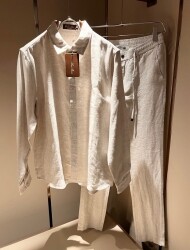로로피아나 Loro Piana 데일리 컴포트 셔츠+슬랙스 남성 세트