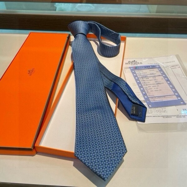 위핑,에르메스 Hermès 클래식 비즈니스 캐주얼 남성 넥타이