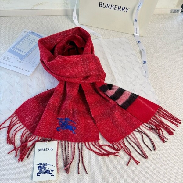 위핑,버버리 BURBERRY 클래식 패턴 빈티지 캐주얼 스카프