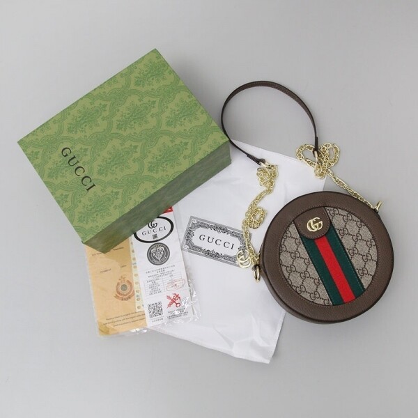 위핑,구찌 오피디아 라운드 숄더백 미니