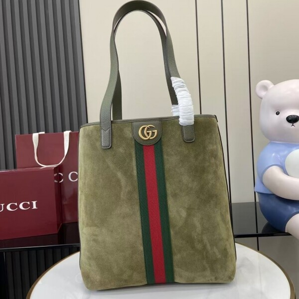 위핑,구찌 GUCCI Ophidia 클래식 레드 스트라이프 토트백