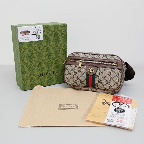 위핑,구찌 오피디아 GG 벨트백