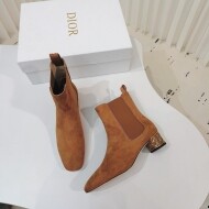 디올 DIOR 고급 모던 힐 여성 부츠