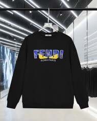 펜디 FENDI 클래식 패턴 디자인 커플 크루넥 스웨트셔츠